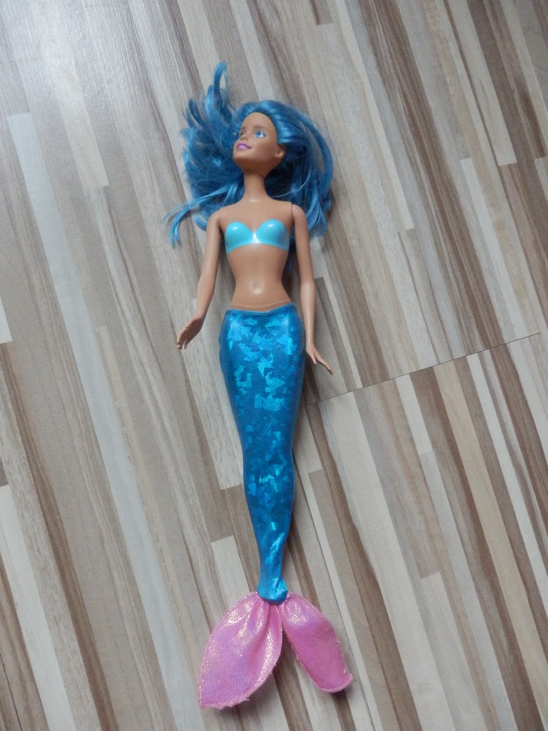 Lalka Barbie syrenka zdejmowany ogon