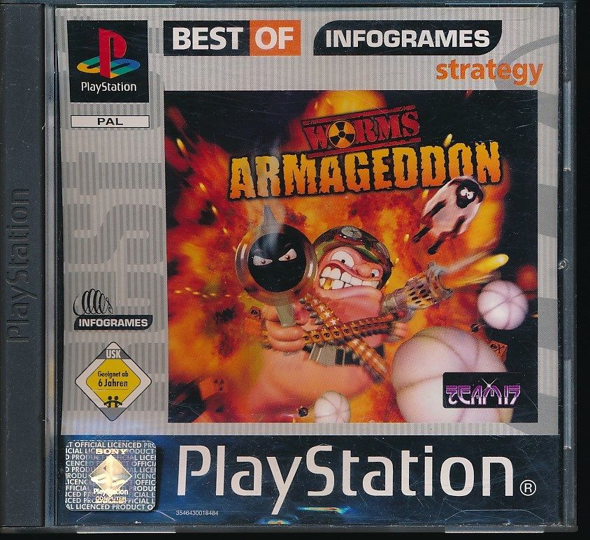 worms armageddon ps1