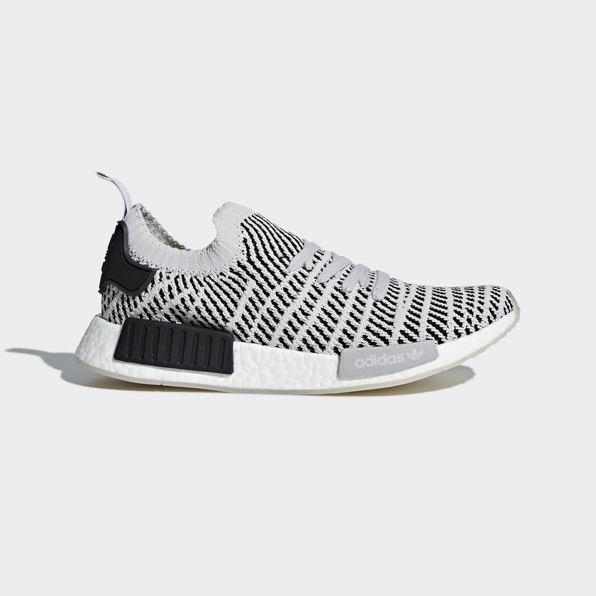 Adidas zebra NMD R1 Primeknit BZ0219 GREY SZARE 46 7409992559 oficjalne archiwum Allegro