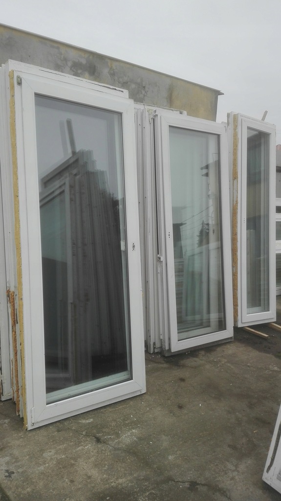 DRZWI BALKONOWE TARASOWE PCV 110X222 115X220
