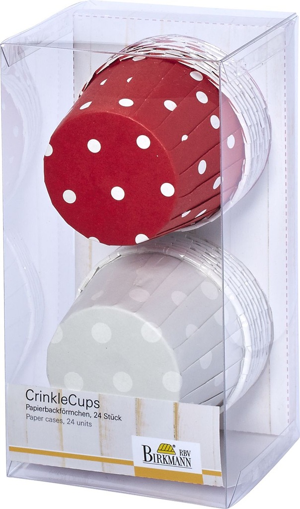 PAPILOTKI foremki do MUFFINEK babeczek 24 szt.