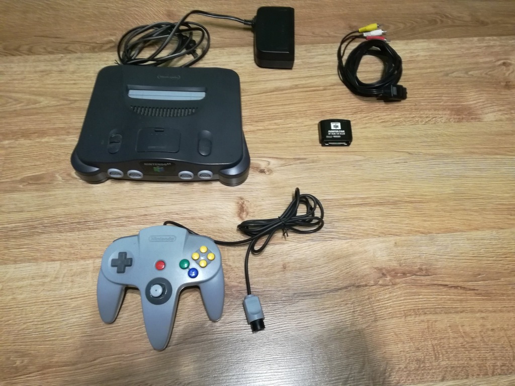 Nintendo 64 Konsola N64 Pad zasilacz Jumper Pack 