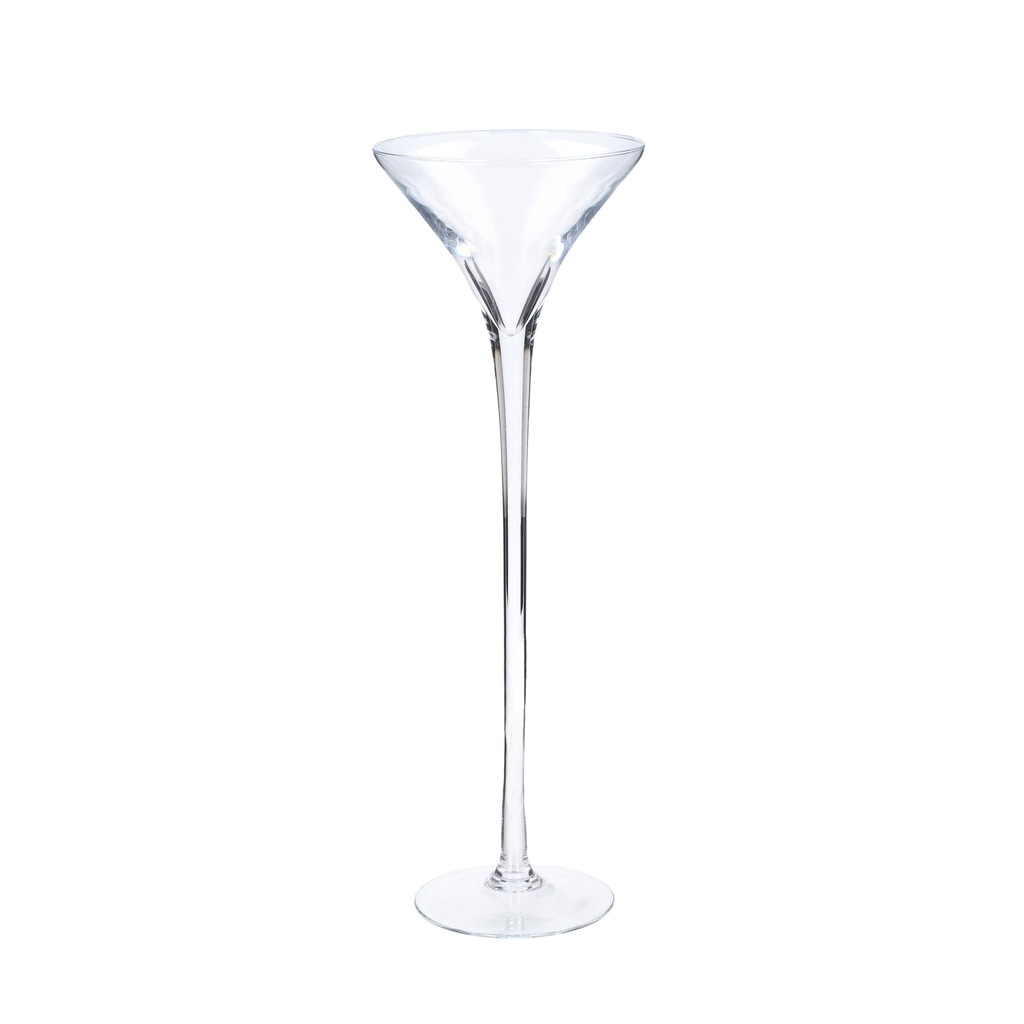 Wazon szklany KIELICH MARTINI 60 cm