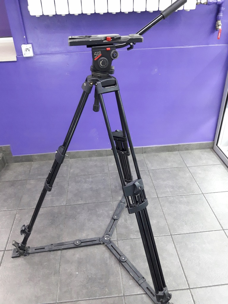 PROFESJONALNY STATYW MANFROTTO 520MVB TRIPOD !!!