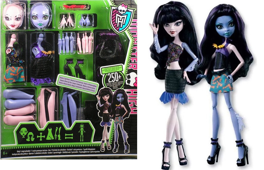 MONSTER HIGH Zestaw Stwórz Własnego Potwora 