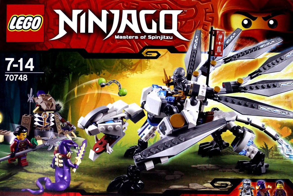 LEGO Ninjago 70748, Tytanowy Smok - 7451227629 - oficjalne
