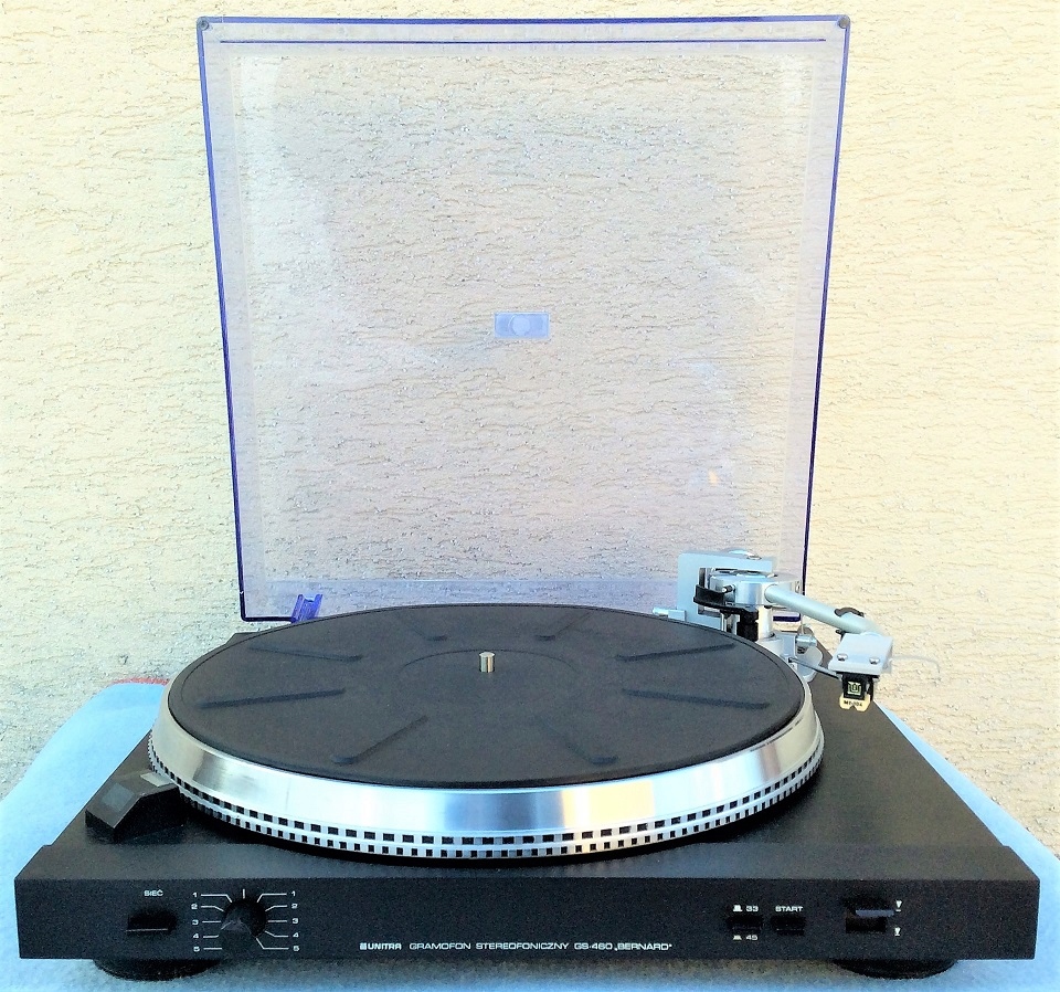 Gramofon UNITRA Fonica GS 460 (G 8010) wzorowy