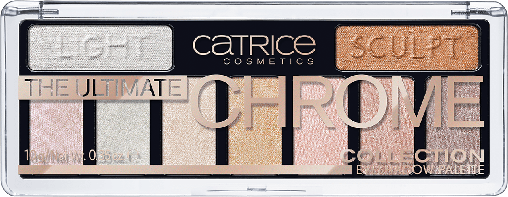 CATRICE PALETKA CIENI DO OCZU ULTIMATE CHROME