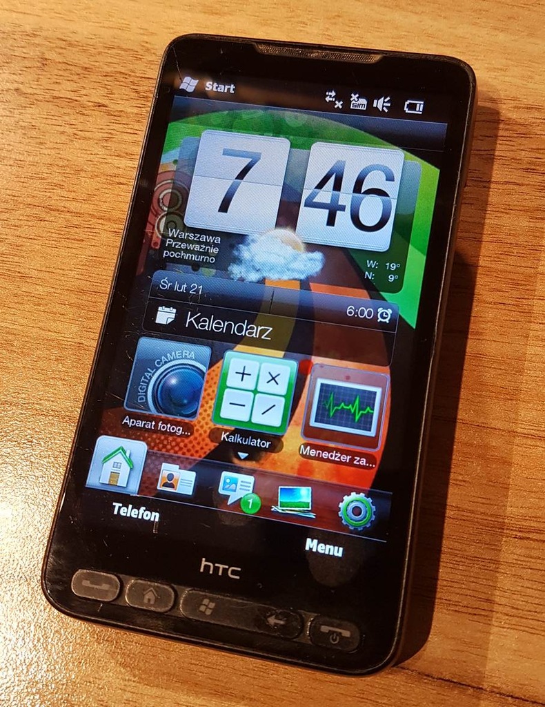 HTC HD2 - kultowy smartfon - używany