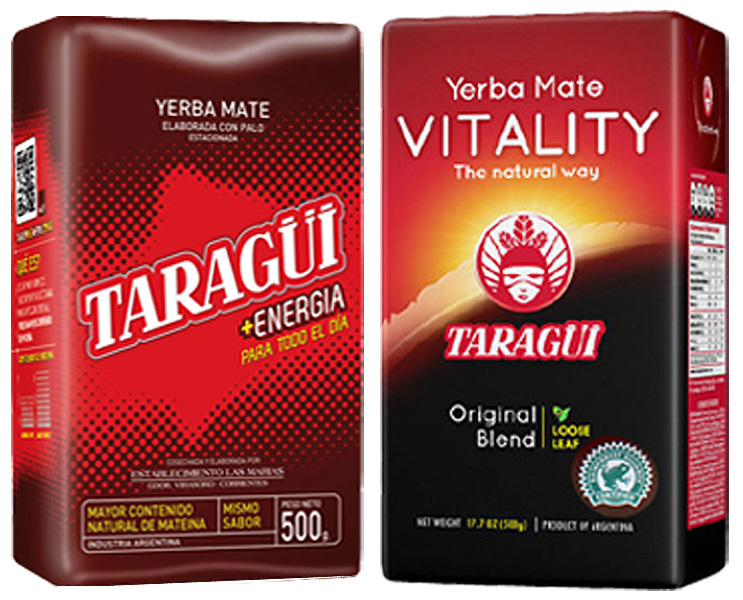 Yerba Mate VITALITY RAS TARAGUI ENERGIA 2 x 500 g