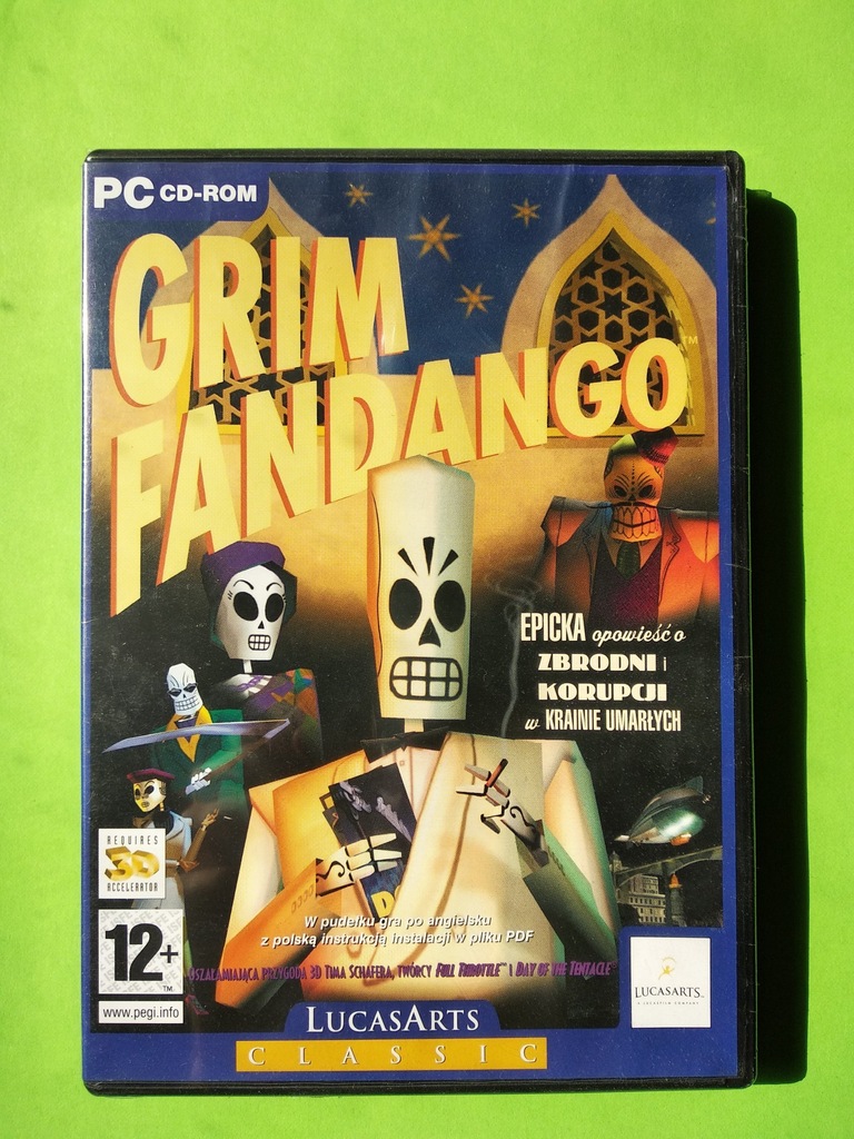 Grim Fandango - Lucas Arts Nowa!