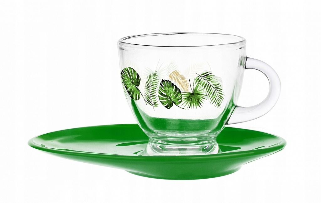 Filiżanka w liście egzotyczne 230ml Tropiki