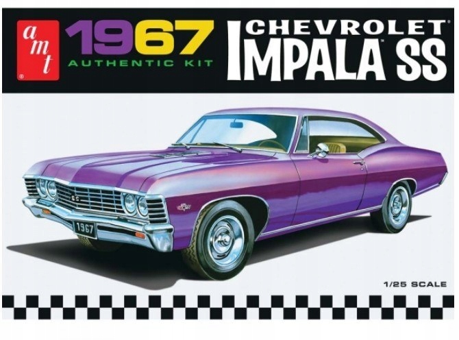 Model plastikowy - Samochód 1967 Chevrolet Impala