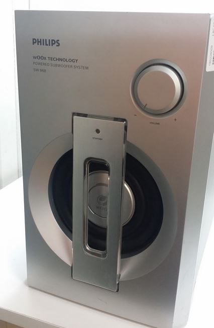 SUBWOOFER PHILIPS WOOX TECHNOLOGY SW 968