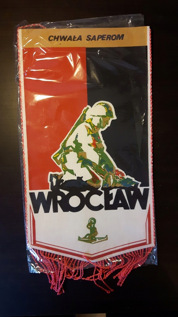 Proporczyk WSOWInż Wrocław - Chwała Saperom