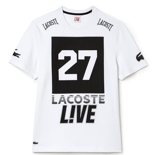 Nowy oryginalny t-shirt Lacoste Live Boss Tommy