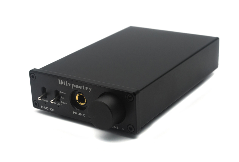 Dilvpoetry DAC-X6 AK4452 - USB OTG, Stereo HiFi