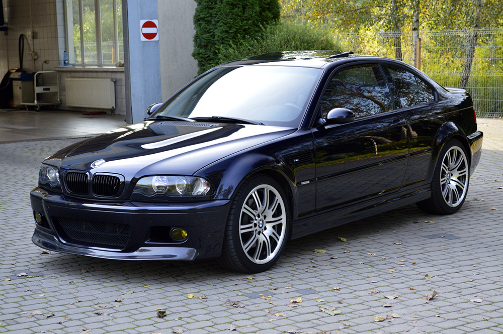 BMW E46 M3 2004 Carbonschwarz WARSZAWA Piękna