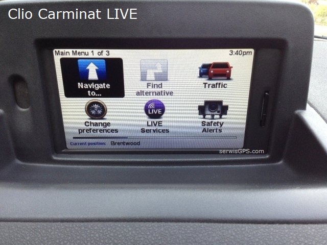 Renault TomTom Carminat LIVE karta SD Mapa Europa