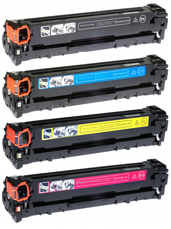 4x TONER DO HP LaserJet Pro 200 Color MFP M276n 7129812547