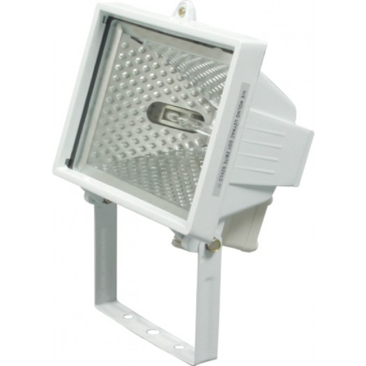 LAMPA oprawa HALOGENOWA halogen 500W halopak biała