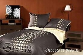 Greno CHOCOLATE BROWN Pościel satynowa XQ 220x200