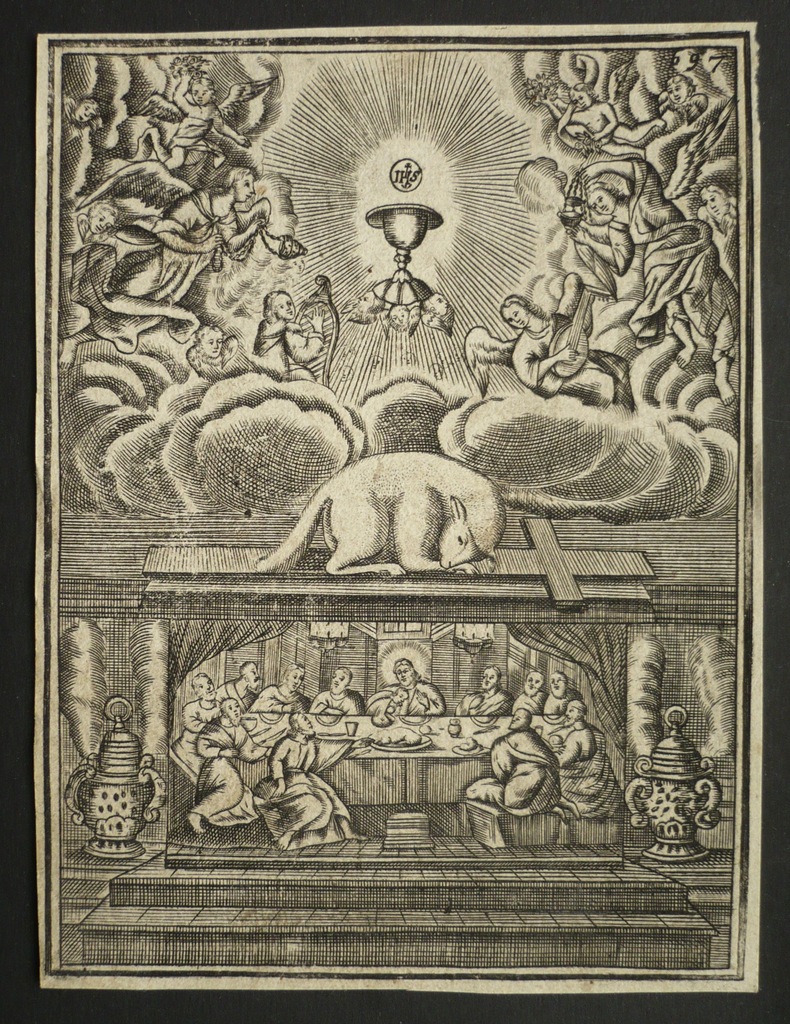 ustanowienie Eucharystii, oryg. 1712