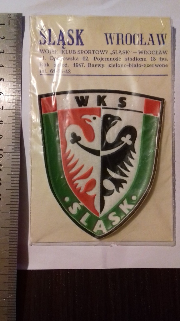 Śląsk Wrocław - naszywka