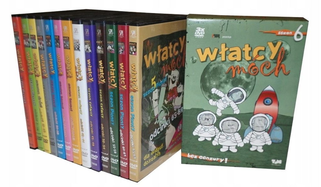 Włatcy móch DVD sezony 1-6 Komplet 84 odcinki