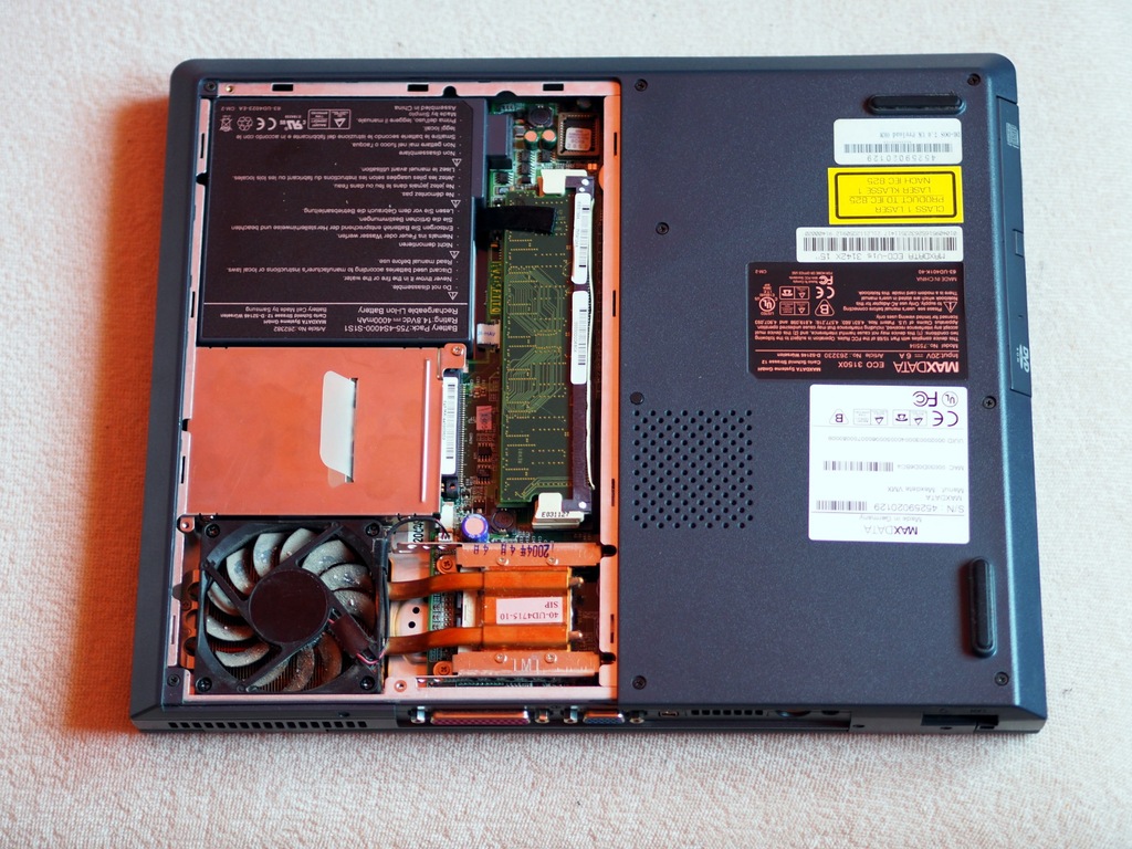 Notebook Maxdata ECo 3150X Celeron 60GB 15 WIN XP