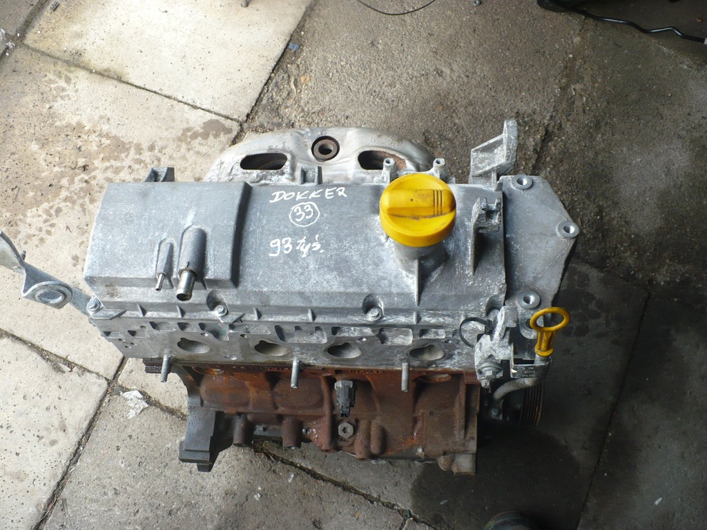 Silnik Dacia Dokker Lodgy 1,6 K7M 828 93tyś. KM