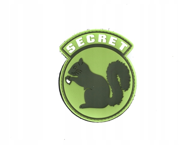 Naszywka velcro Secret Squirrel PVC 5 [EM]