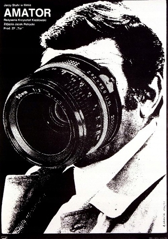 Oryginalny plakat filmowy Amator Kieślowski Krauze