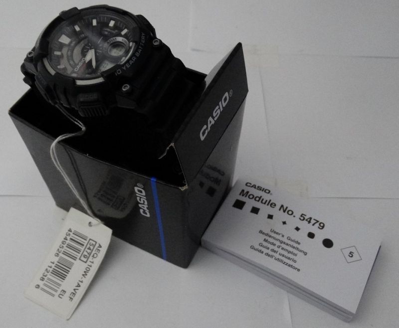 ZEGAREK CASIO 5479 AEQ 110 7380391310 oficjalne archiwum Allegro