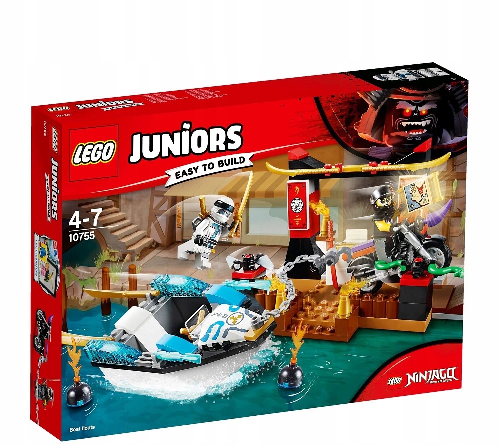 LEGO Juniors - Wodny pościg Zane’a 10755