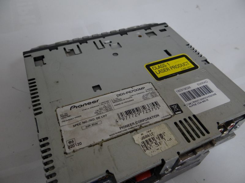RADIO SAMOCHODOWE PIONEER DEHP6700MP 7413958873 oficjalne archiwum