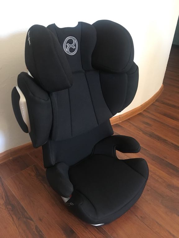 Fotelik CYBEX Q2-FIX PLUS BLACK 15-36kg JAK NOWY!