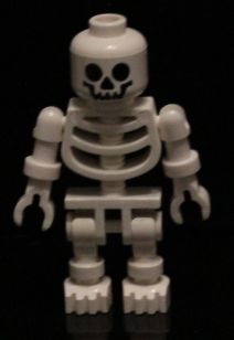 Figurka LEGO Castle Skeleton Szkielet.