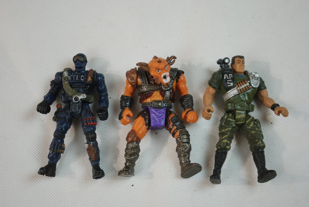 3 Figutki - GI Joe Predator komandos kosmita lot