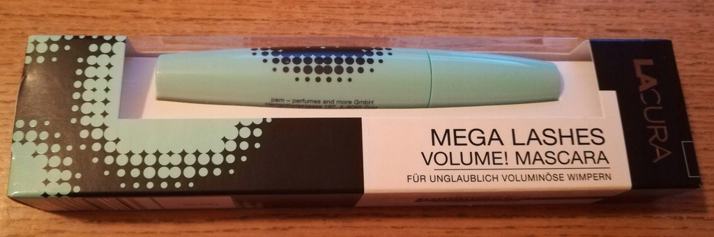 Lacura mega lashes volume mascara niemiecki tusz
