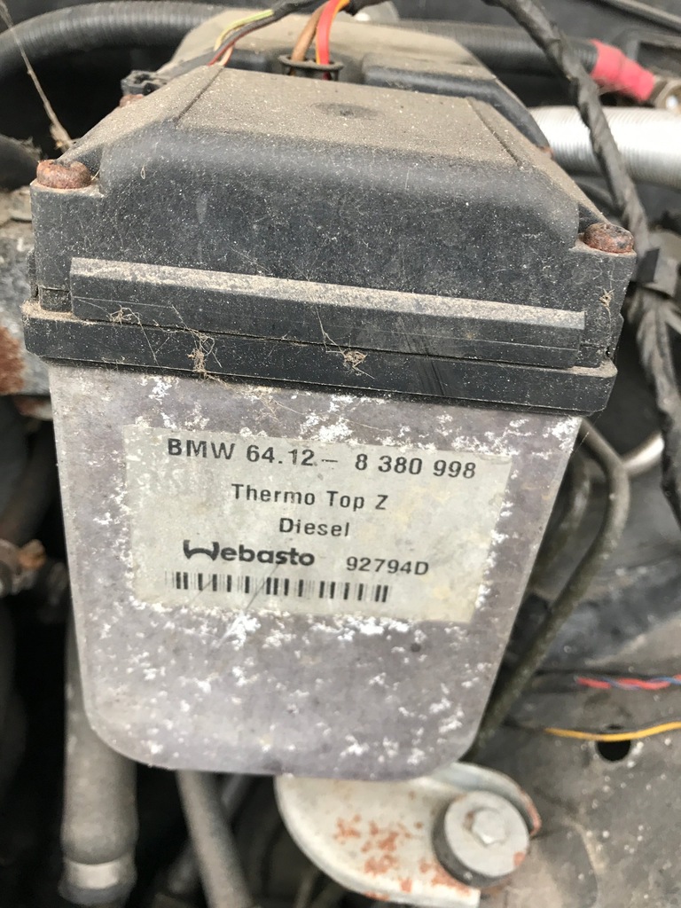 BMW X5 E53 8380-998 WEBASTO KOMPLETNE OGRZEWANIE