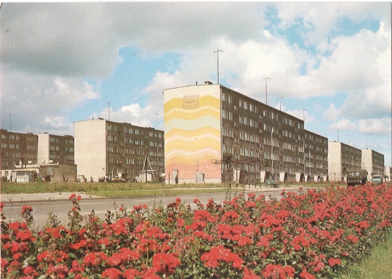 SŁUPSK - DZIELNICA ZATORZE - OSIEDLE - 1975R