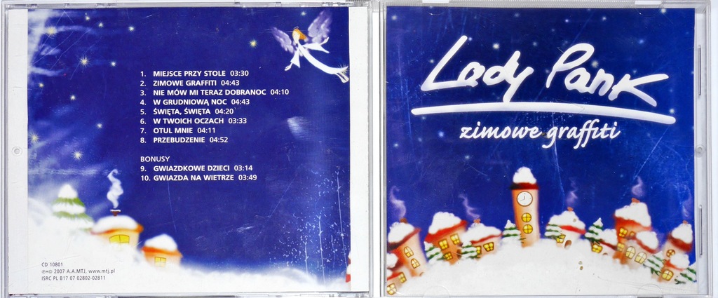 Lady Pank - Zimowe graffiti 2007 ALBUM CD