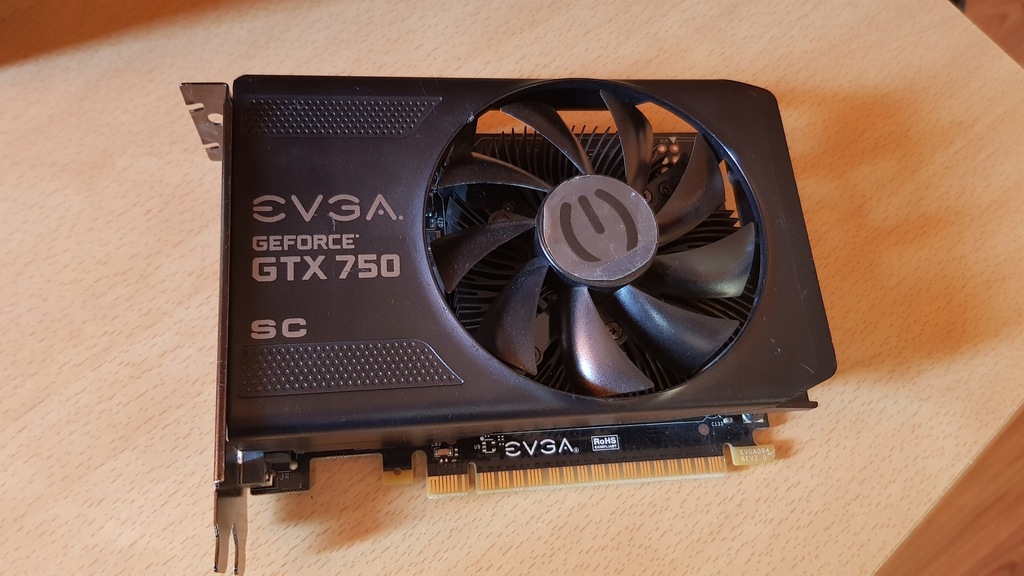 EVGA GeForce GTX 750 SC, 1GB DDR5 HDMI,DP Gwar