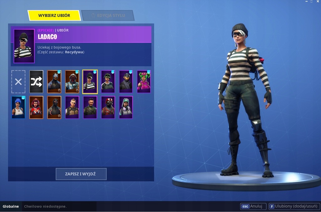 Konto Fortnite z LADACO i KARNETEM S4 + EMAIL
