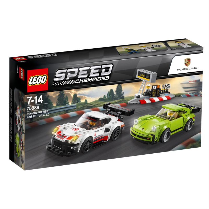 Lego Speed Champions Porsche 911 RSR i 911 Turbo