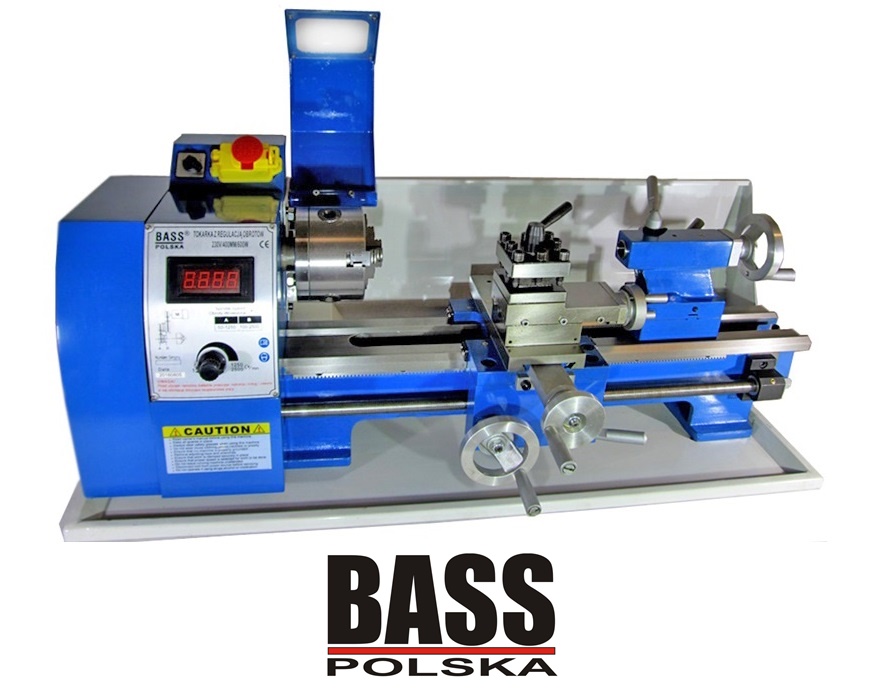 BASS POLSKA WARSZTATOWA TOKARKA STOŁOWA 400mm LCD