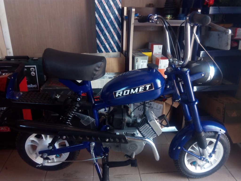Motorynka Pony 1986 rok po renowacji 