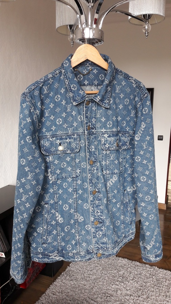Louis Vuitton Supreme Denim Jacket