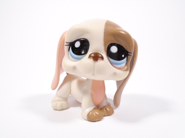 LITTLEST PET SHOP LPS PIES PIESEK BASSET 2096